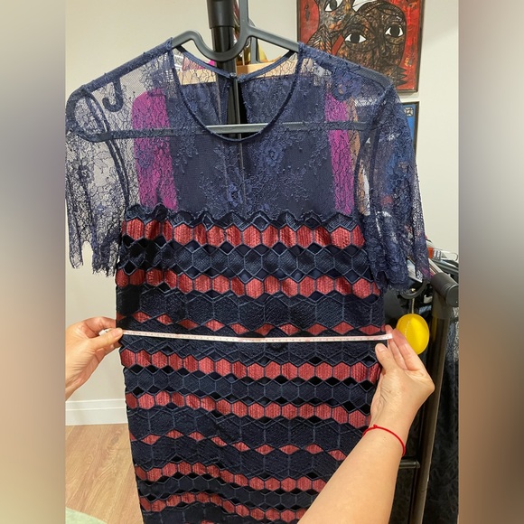Sandro Lace Dress Size 1 (US Size S) - Picture 10 of 11